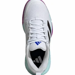 adidas Volleyball|Badminton<· Court Team 2.0 W ftwr white-core black-purple burst