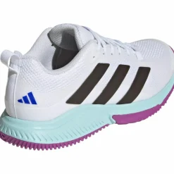 adidas Volleyball|Badminton<· Court Team 2.0 W ftwr white-core black-purple burst