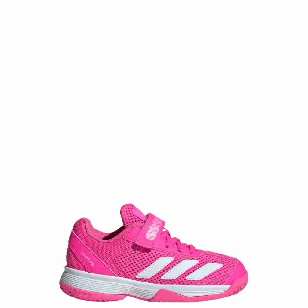 adidas Tennis|Tennis<· Courtflash Hook-and-Loop Kids Lucid Pink / Cloud White / Lucid Pink