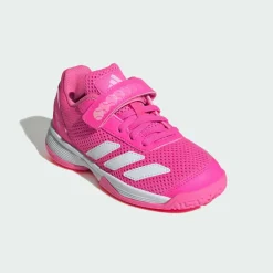 adidas Tennis|Tennis<· Courtflash Hook-and-Loop Kids Lucid Pink / Cloud White / Lucid Pink
