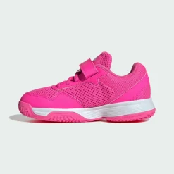 adidas Tennis|Tennis<· Courtflash Hook-and-Loop Kids Lucid Pink / Cloud White / Lucid Pink