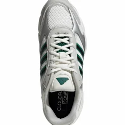 adidas Streetwear|Sneaker<· CRAZYCHAOS 2000 core white-collegiate green-silver met