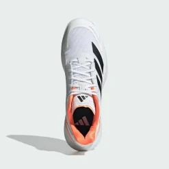 adidas Tennis|Tennis<· Defiant Speed 2 Tennisschuh Cloud White / Core Black / Lucid Orange