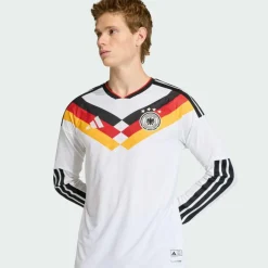 Online · Deutschland 26 Authentic langärmeliges Herren Trikots