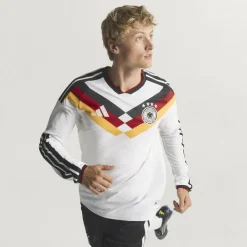 Online · Deutschland 26 Authentic langärmeliges Herren Trikots