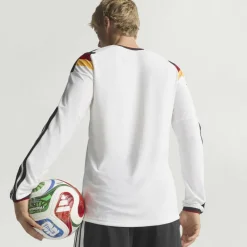 Online · Deutschland 26 Authentic langärmeliges Herren Trikots