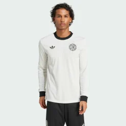 adidas Trikots<· DFB Anniversary Long Sleeve Trikot Cloud White / Black