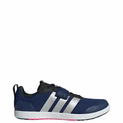 adidas Fitnessschuhe|Fitnessschuhe<· Die Total Weightlifting Schuhe Dark Blue / Silver Metallic / Core Black