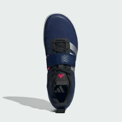 adidas Fitnessschuhe|Fitnessschuhe<· Die Total Weightlifting Schuhe Dark Blue / Silver Metallic / Core Black