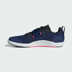 adidas Fitnessschuhe|Fitnessschuhe<· Die Total Weightlifting Schuhe Dark Blue / Silver Metallic / Core Black