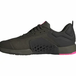 adidas Fitnessschuhe<· DROPSET 3 TRAINER shadow olive-core black-lucid pink