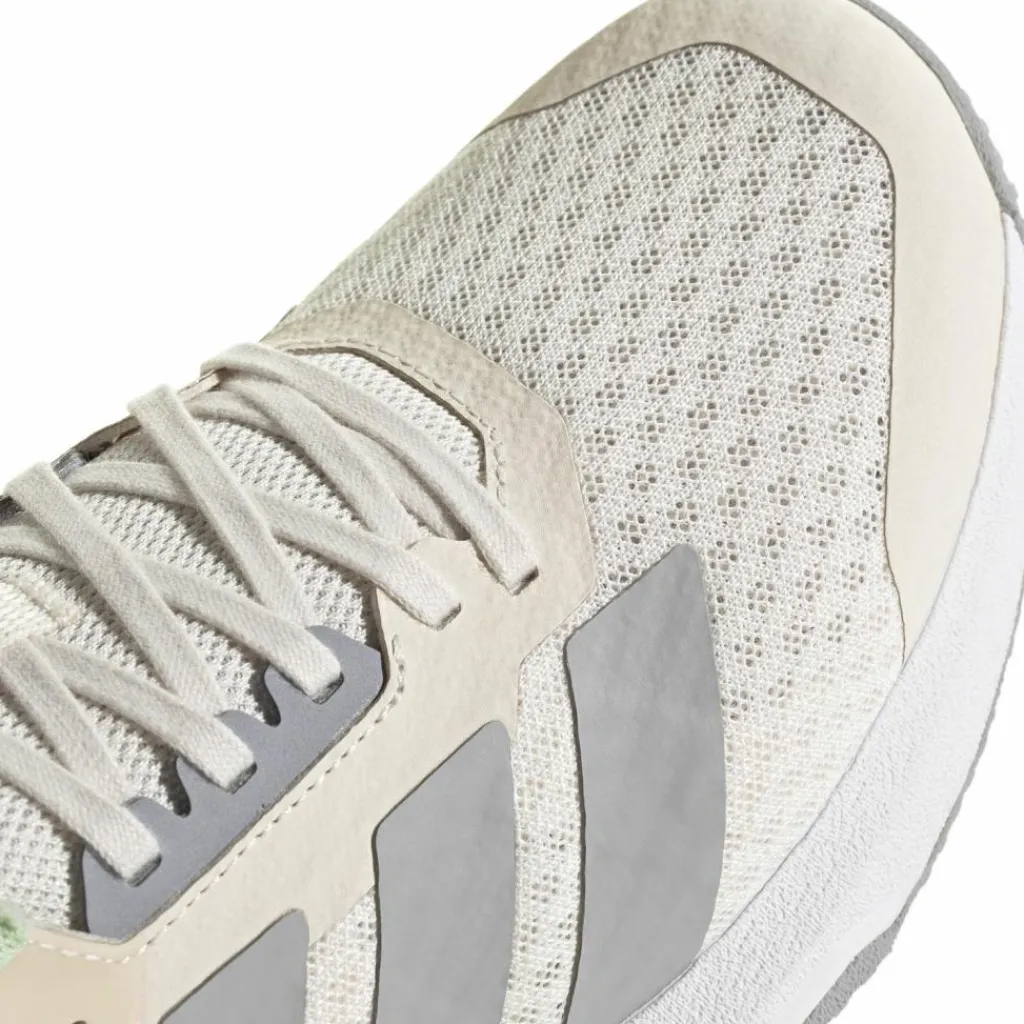adidas Fitnessschuhe<· DROPSET CONTROL chalk white-halo silver-lime burst
