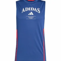 adidas Tops & Tanks<· D4T HERITAGE dark blue-chalk white