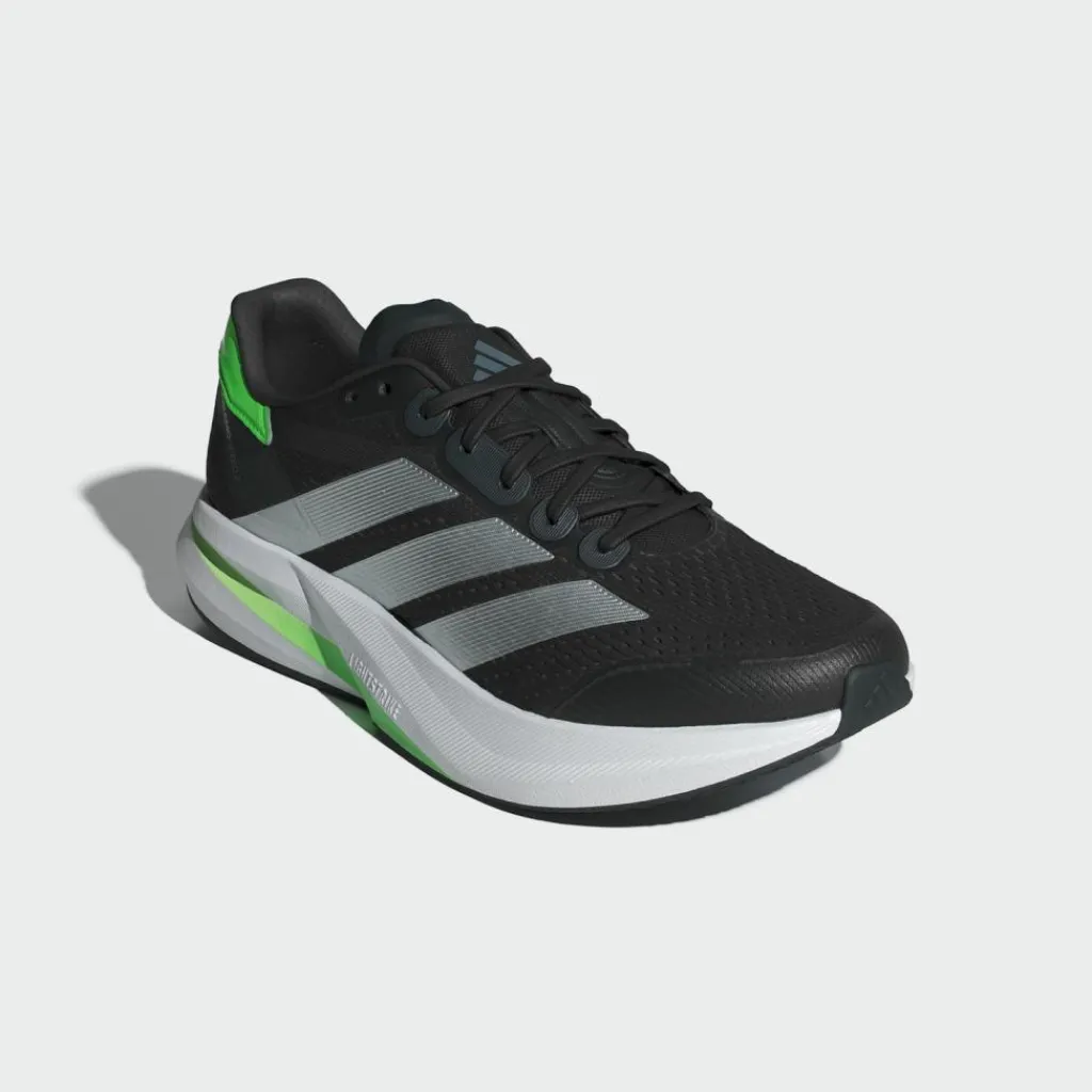 adidas Laufschuhe|Laufschuhe<· Duramo Speed 2 Laufschuh Carbon / Matte Silver / Lime Burst