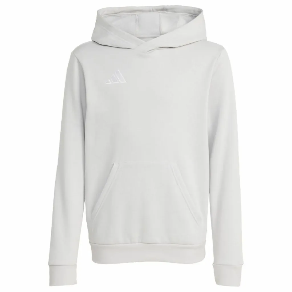 adidas Pullover & Sweats<· Entrada26 Kids Hoodie Team Light Grey / White