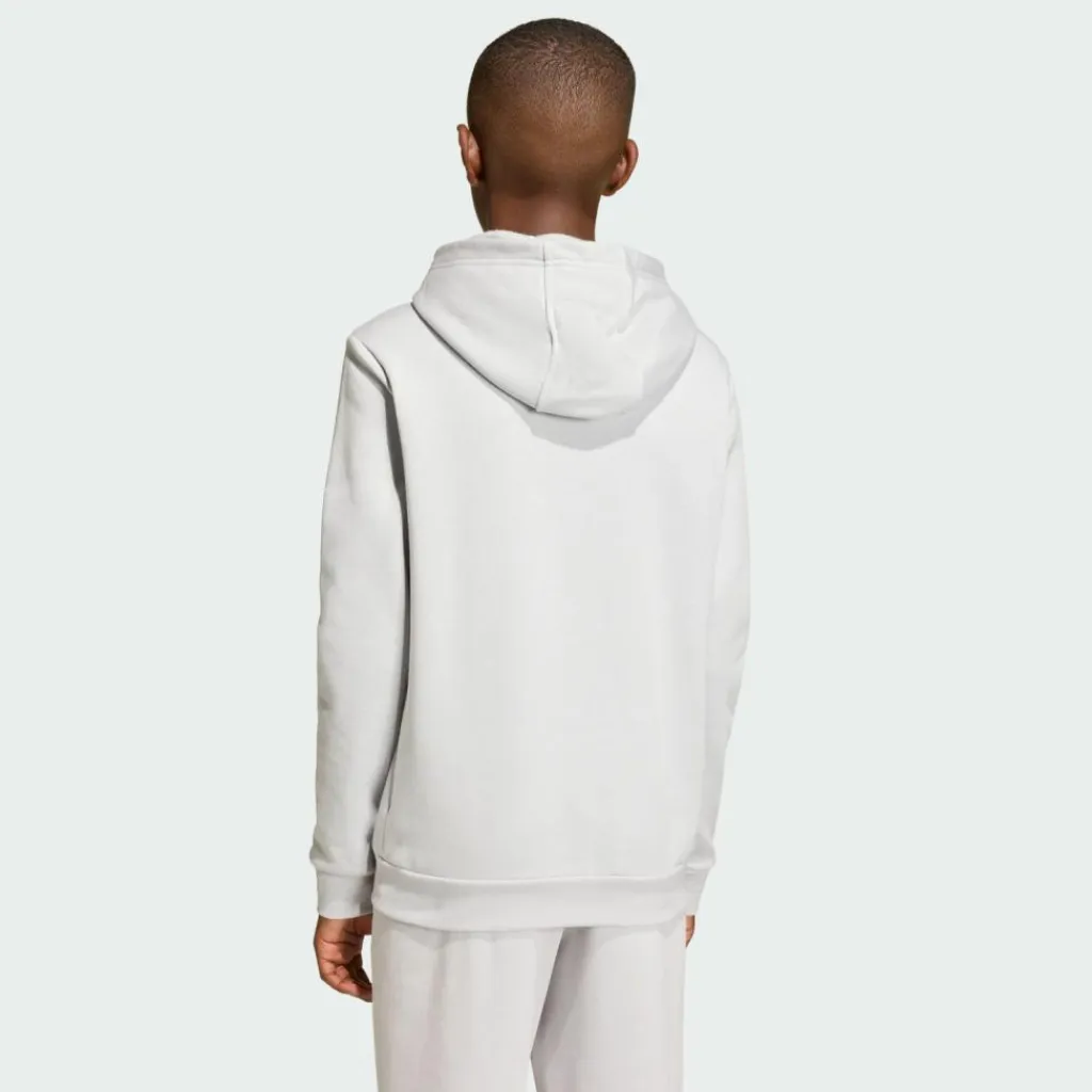 adidas Pullover & Sweats<· Entrada26 Kids Hoodie Team Light Grey / White