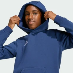 adidas Pullover & Sweats<· Entrada26 Kids Hoodie Team Navy Blue 2 / White