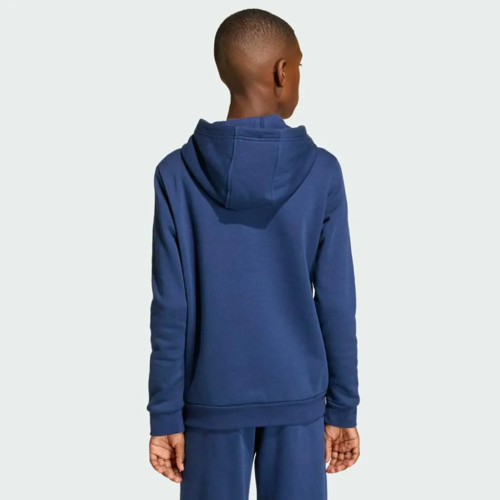 adidas Pullover & Sweats<· Entrada26 Kids Hoodie Team Navy Blue 2 / White