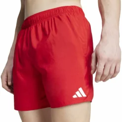 adidas Schwimmen<· ESS SH 5IN better scarlet-white
