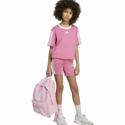 adidas Shirts<· ESSENTIALS pink fusion-white