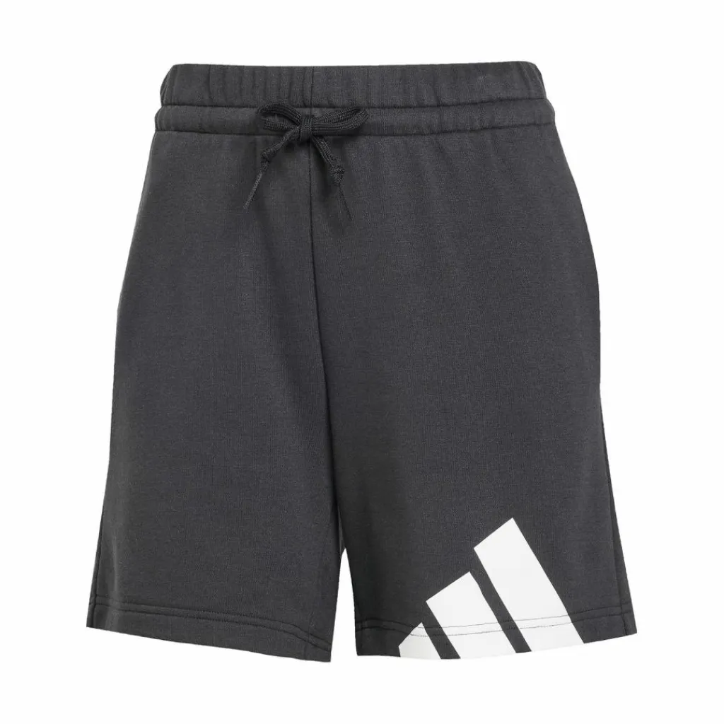 adidas Fußball<· Essentials Big Logo Short Damen schwarzweiss