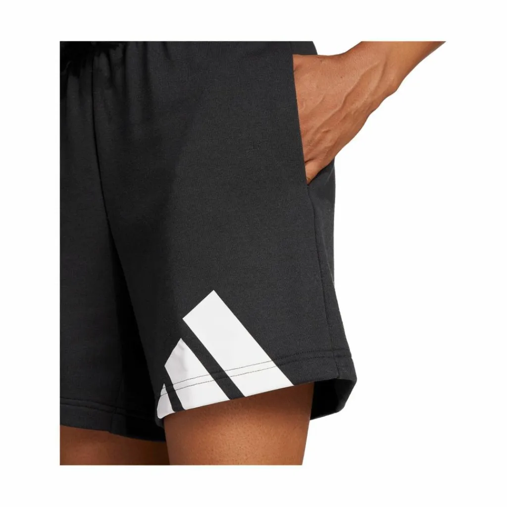 adidas Fußball<· Essentials Big Logo Short Damen schwarzweiss