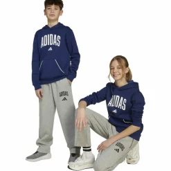 adidas Hosen<· Essentials Collegiate medium grey heather-black