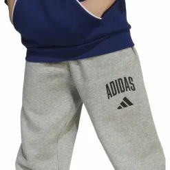 adidas Hosen<· Essentials Collegiate medium grey heather-black