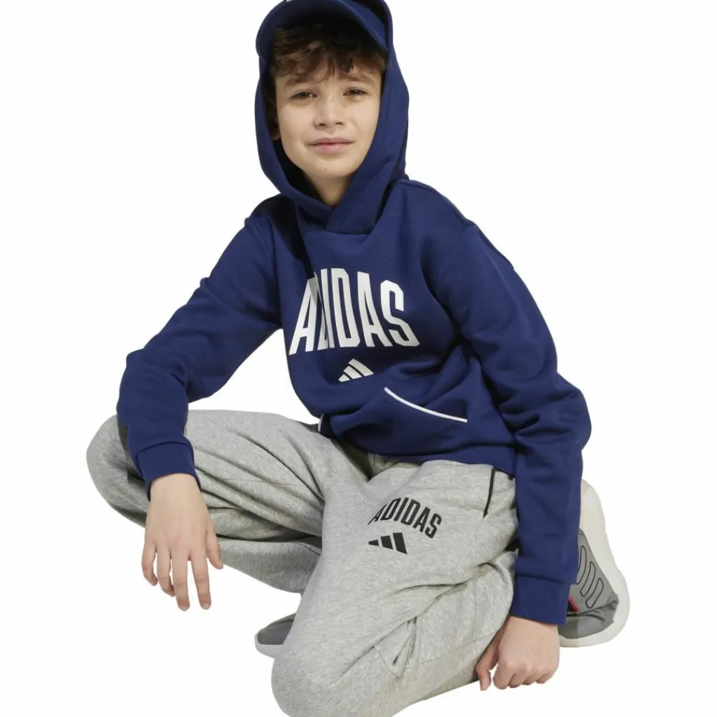 adidas Hosen<· Essentials Collegiate medium grey heather-black
