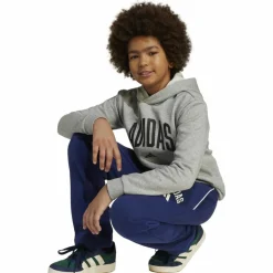 adidas Pullover & Sweats<· Essentials Collegiate medium grey heather-black