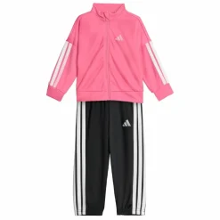 adidas Trainingsanzüge<· Essentials CLIMACOOL Kids Trainingsanzug Pink Fusion / White / White