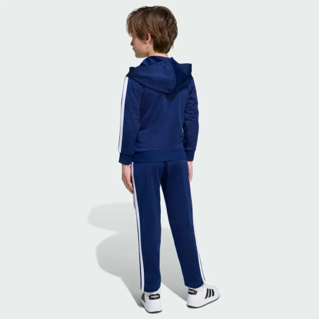 adidas Pullover & Sweats<· Essentials Kids Trainingsanzug Dark Blue / White