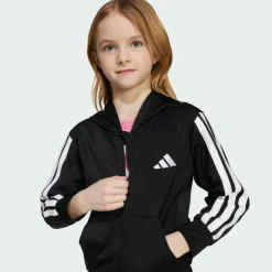 adidas Pullover & Sweats<· Essentials Kids Trainingsanzug Black / White