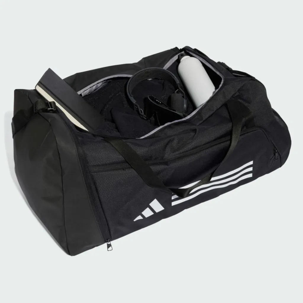 adidas Sporttaschen<· Essentials 3-Streifen Duffelbag L Black / White