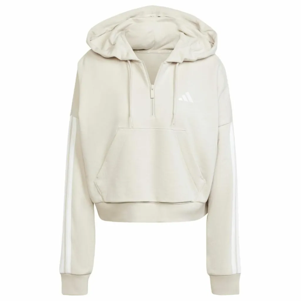 · Essentials 3-Streifen French Terry Damen Pullover & Sweats