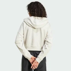 · Essentials 3-Streifen French Terry Damen Pullover & Sweats