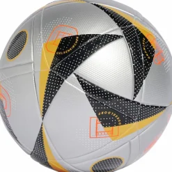 adidas Bälle<· EURO24 LGE Final silver met.-gold met.-black-solar red
