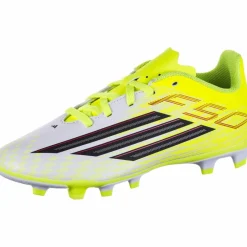 adidas Fußball|Fußball<· F50 CLUB FG-MG J team solar yellow-core black-lucid red