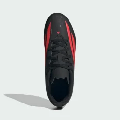 adidas Fußballschuhe<· F50 Club Firm Ground / Multi Ground Core Black / Lucid Red / Core Black
