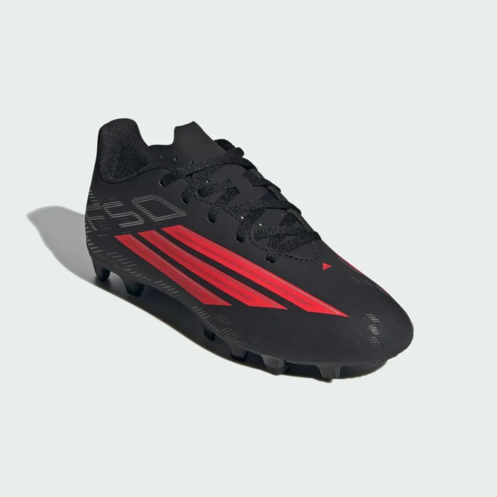 adidas Fußballschuhe<· F50 Club Firm Ground / Multi Ground Core Black / Lucid Red / Core Black