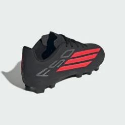 adidas Fußballschuhe<· F50 Club Firm Ground / Multi Ground Core Black / Lucid Red / Core Black