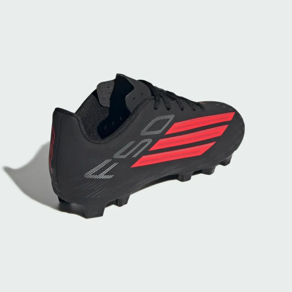 adidas Fußballschuhe<· F50 Club Firm Ground / Multi Ground Core Black / Lucid Red / Core Black
