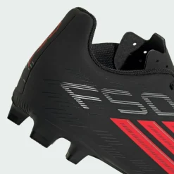 adidas Fußballschuhe<· F50 Club Firm Ground / Multi Ground Core Black / Lucid Red / Core Black