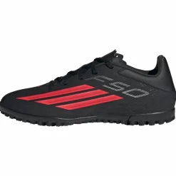 adidas Fußball|Fußballschuhe<· F50 Club Fußballschuh, Rollrasen Core Black / Lucid Red / Core Black