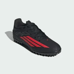 adidas Fußball|Fußballschuhe<· F50 Club Fußballschuh, Rollrasen Core Black / Lucid Red / Core Black