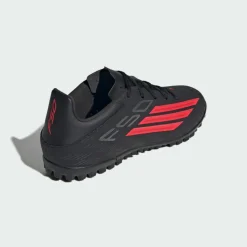 adidas Fußball|Fußballschuhe<· F50 Club Fußballschuh, Rollrasen Core Black / Lucid Red / Core Black