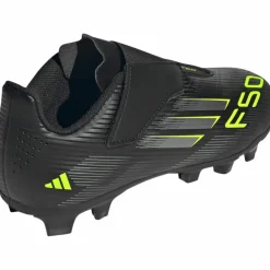 adidas Fußball|Fußball<· F50 CLUB VEL FG-MG J cblack-ironmt-luclem