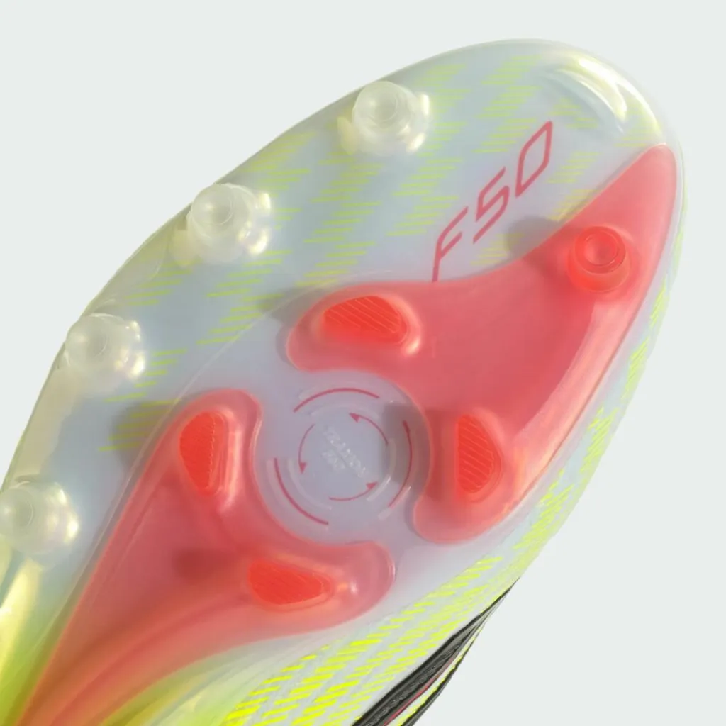 adidas Fußballschuhe|Fußballschuhe<· F50 ELITE Artificial Ground Fußballschuh Team Solar Yellow 2 / Core Black / Lucid Red