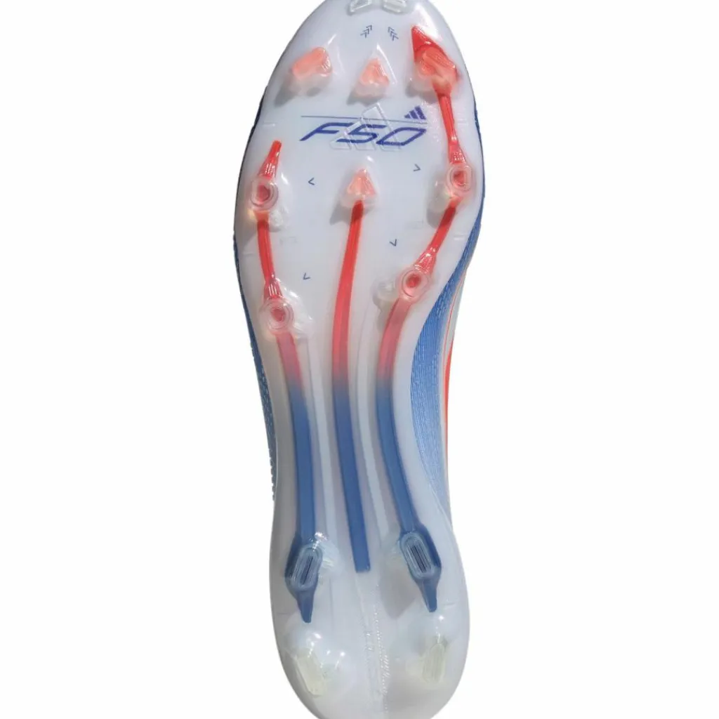 adidas Fußballschuhe<· F50 ELITE FG ftwr white-solar red-lucid blue