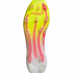 adidas Fußballschuhe<· F50 ELITE FG MID W ftwr white-lucid red-solar yellow